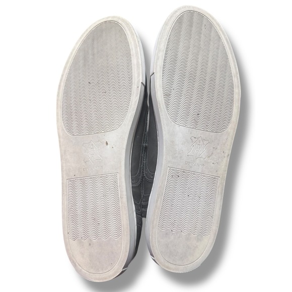 UNDANDY Handmade Calf Leather Brogue Wingtip Oxford Sneakers Gray Designer Sz 15 - Picture 11 of 16